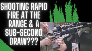 Rapid Fire AR & Micro 9 CCW Put To The Test; Can I Hit A Sub-Second Draw From Concealment?