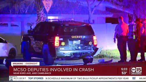 MCSO deputies involved in crash in West Valley