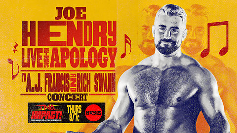 Joe Hendry's Apology Concert to Fir$t Cla$$! #shorts