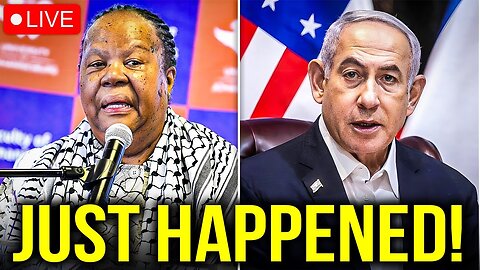 Viral Naledi Pandor Lecture To Arrest Netanyahu Shakes the World !