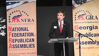 Jordan Alexander Johnson makes Welcoming Remarks to GRA 04/27/24