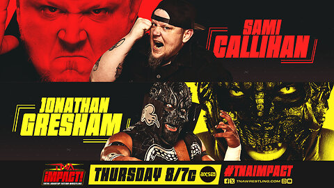 Sami Callihan vs. Jonathan Gresham - Masked Ref Drama! #shorts