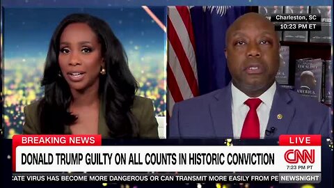 Tim Scott on Exchange with Abby Phillip on Fairness of Trump Verdict: ‘I Appreciate Your Tone and Tenor... ‘