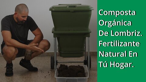 Composta Orgánica De Lombriz Para Tu Huerto Casero Fertilizante Natural
