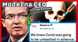 MODERNA CEO CAUGHT ADMITTING ‘COVID WAS AN INSIDE JOB’ TO INNER CIRCLE