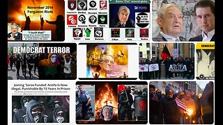 SOROS EXPOSED - Radical LEFT MORON Not So Quiet Riot / George Soros Funds ANTIFA as BLACK LIVES MATTER < DOMESTIC TERRORISTS