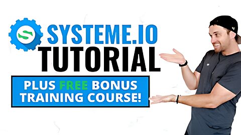 Systeme io Webinar Tutorial Building an Evergreen Webinar FREE Course 🔥