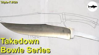 Triple-T #120 - Takedown Bowie Series - Guard and spacer