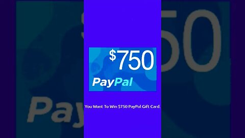CPA Marketing - $750 PayPal Gift Card Giveaway #shorts #cpamarketing #paypalgiftcard