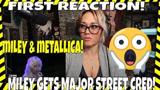 Miley Cyrus & Metallica - Nothing Else Matters | FIRST EVER REACTION!