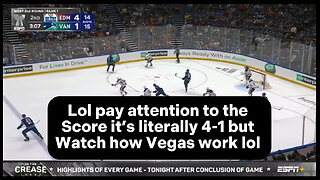 Rigged Vancouver Canucks “COMEBACK” vs Edmonton Oilers GAME 1 | ALL I CAN DO IS LAUGH #rigged #nhl