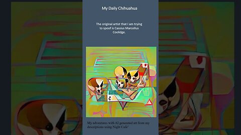 My Daily Chihuahua Feb 8. Card Shark Chihuahuas #shorts