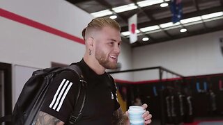 UFC fighter Strength Training - Jake Matthews Vlog