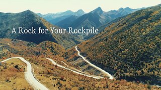 A Rock for Your Rockpile - Un Rocher pour Votre tas de Pierres #Wisdom #Confidence #JesusChrist