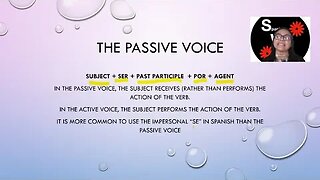 Spanish With Profe - Spanish 202 Master the passive voice with Ser!! and the Past participle