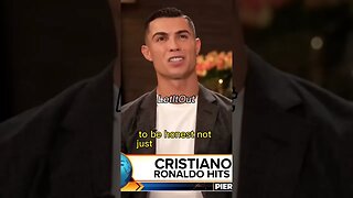 Cristiano Ronaldo Talks About The Power Of Being Good Looking #shorts #futbol