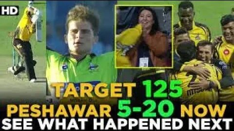 Thrilling Low Scoring Match in HBL PSL History Lahore vs Peshawar HBL PSL MB2A