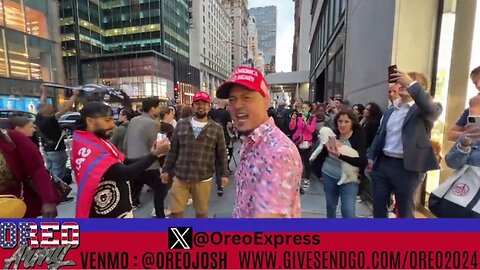 🎉 LET'S GET THIS PARTY STARTED‼️ TRUMP TOWERS After President Trump Guilty Verdict: Clipped from Full Live Show>>> rumble. com/user/OreoExpress