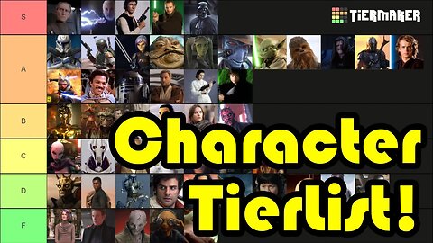 Star Wars Character TierList