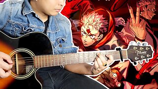 Kaikai Kitan - Jujutsu Kaisen Opening 1 Acoustic Guitar Instrumental