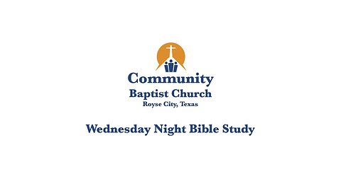 Bible Study for May 12, 2024