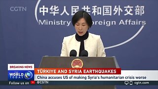 China accuses U S of making Syria's humanitarian crisis worse