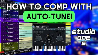 How To COMP with AUTO-TUNE! In Studio One 6!