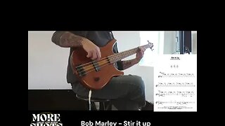 Bob Marely Stir it up Bass cover