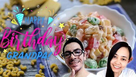 REACTION PHILIPINO FOOD - Happy Birthday GrandPa Daniel e Proviamo I maccheroni Dolci