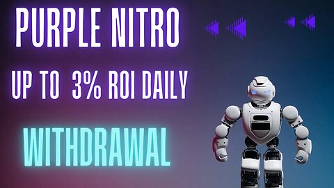 Purple Nitro | First Withdrawal | Watch AMA With Dev