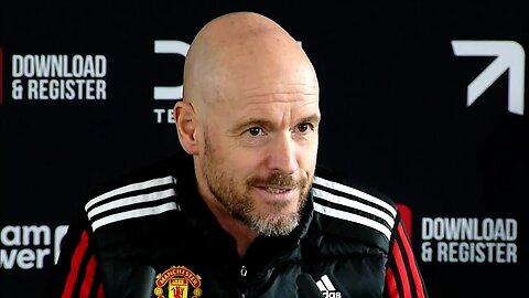 'Only one session but you can see Sabitzer is a VERY FIT PLAYER!' | Erik ten Hag | Man Utd v Palace