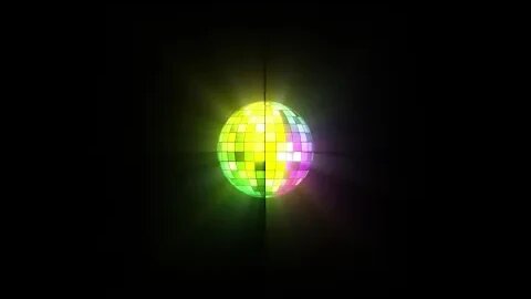 Disco ball Light Effect Overlay Motion Graphics 4K 30fps Copyright Free
