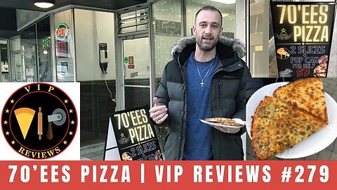 70'ees Pizza | VIP Reviews #279