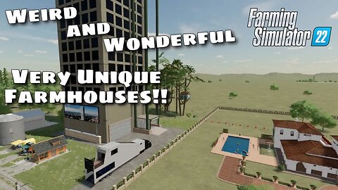 Placeable Farmhouse Mods | Weird and Wonderful | Farming Simulator 22
