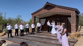 Sample Video of @PartyPlacePlanners Fall Lavender Wedding Whole Wedding Ceremony. Behind the Scene