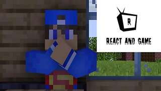React And Game animation Minecraft 4k