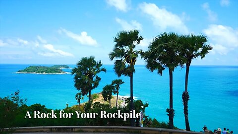 A Rock for Your Rockpile - आपके रॉकपाइल के लिए एक चट्टान #NewLife #Transformed
