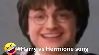 singing challenge harry vs Hermione TRY NOT TO LAUGH #harrypotter