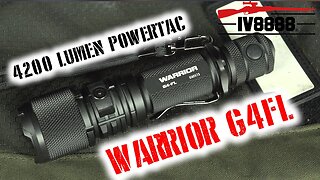 Powertac Warrior G4FL | 4200 Lumens!
