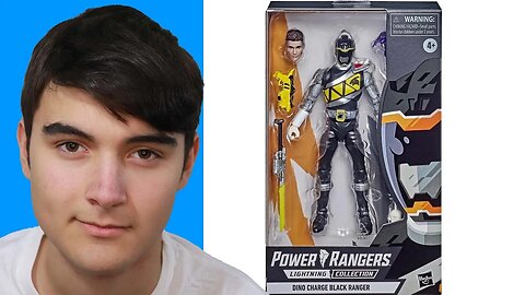 Dino Charge Black Ranger (Chase) Unboxing Lightning Collection