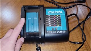 Makita DC18SD Battery Charger - Works Great and Fast