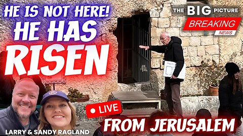 The CRUCIFIXION SITE, The EMPTY TOMB, Pool of Bethesda + BREAKING NEWS!