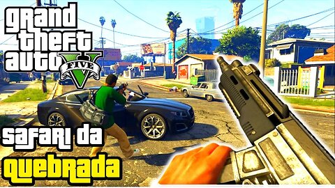 SAFARI NA QUEBRADA | FUGA DE JET SKI E MUITO PIPOCO | GTAV | GTA5