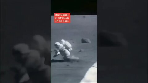 REAL Footage of Astronauts on the Moon