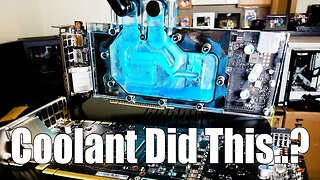 Coolant Clogged My Custom PC Loop