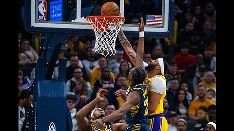 Anthony Davis Comes Up Big Late To Lead Lakers To Comeback Victory Over Pacers