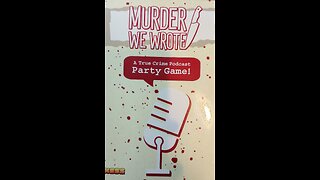 Murder We Wrote Card Game (2023, Kess) -- What's Inside
