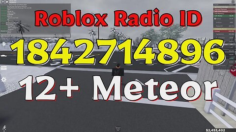 Meteor Roblox Radio Codes/IDs