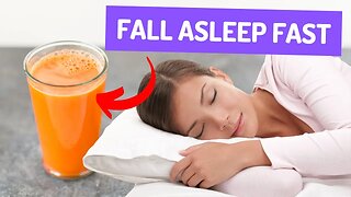 Drink This Juice At Night To Fall Asleep Quickly And Sleep Better