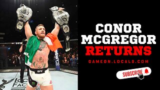 Conor McGregor Returns! Will coach TUF and face Michael Chandler